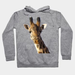 Giraffe Portrait Hoodie